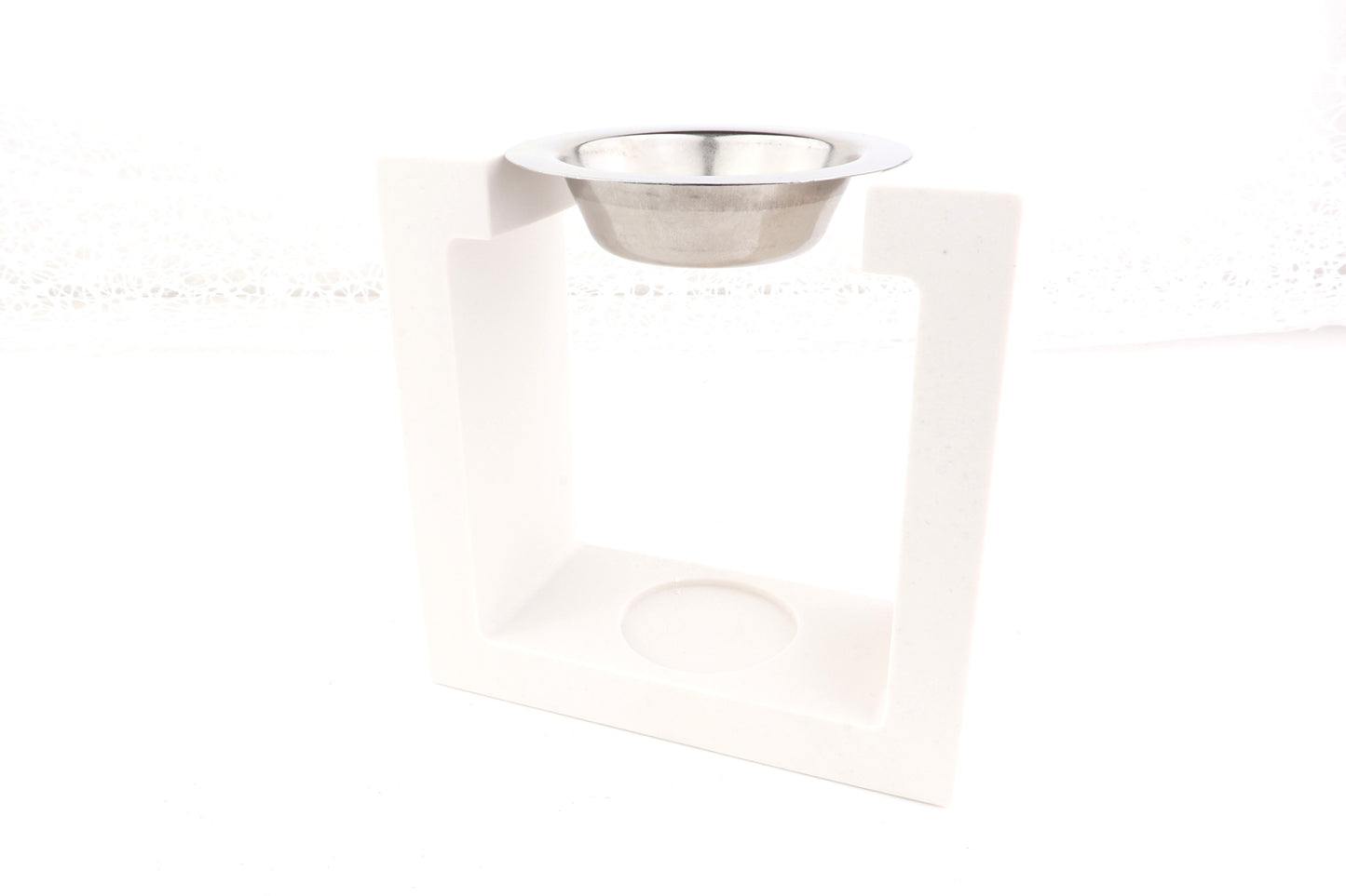 Duftlampe „Alina“ - inklusive Aromaschale, aus Keramik, matt, versiegelt, 122/121/51 mm