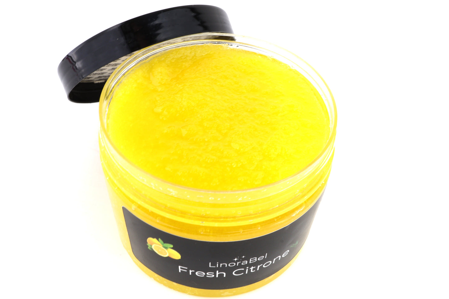 Zitronen Body Peeling - einfach belebend, aus 100% Bio-Zutaten, vegan, 350g